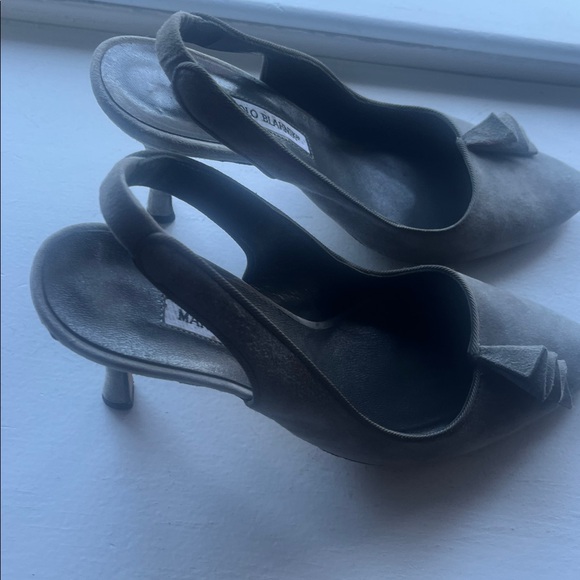 Size 7 grey suade heal - Picture 6 of 6